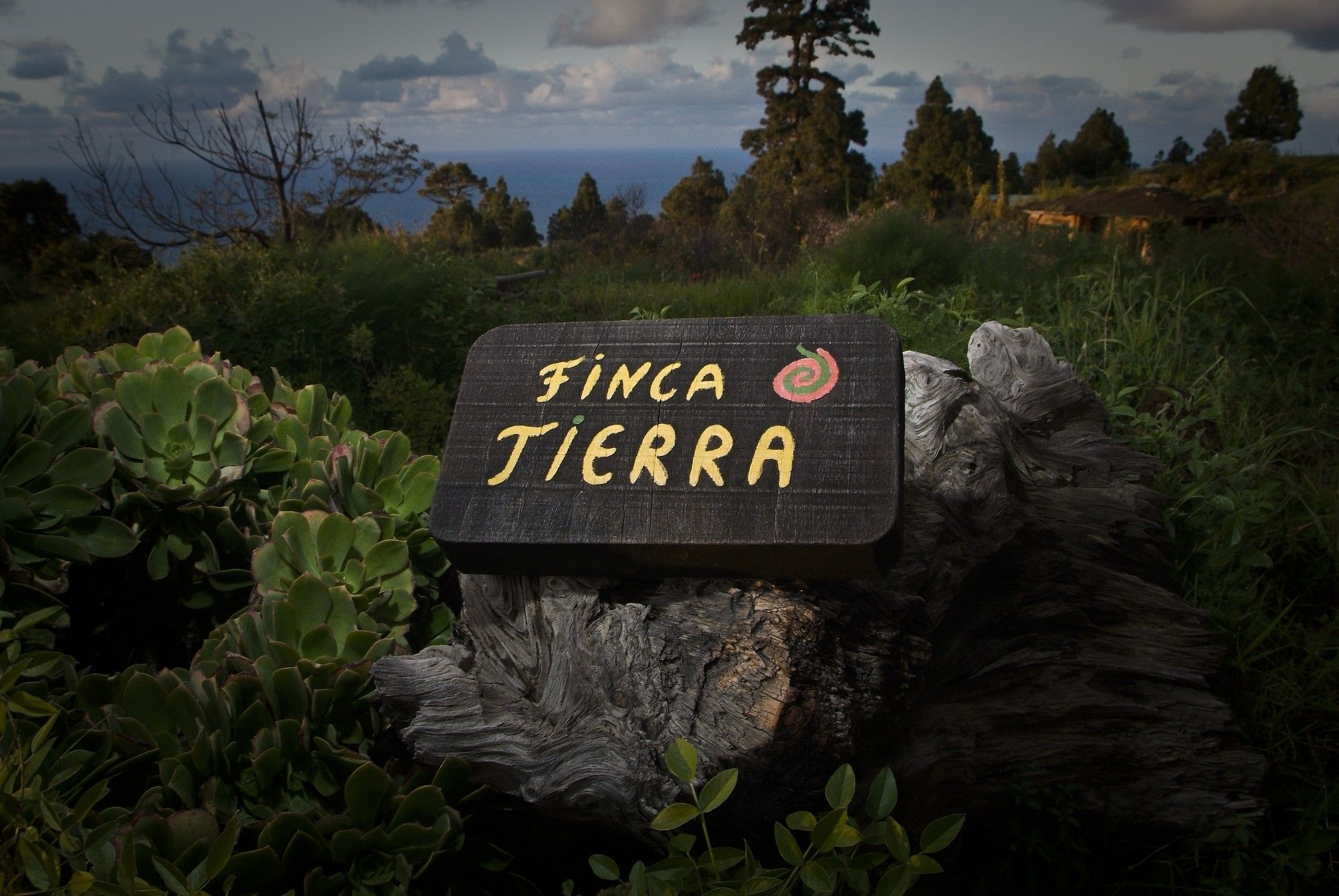 Finca-Schild
